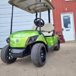2025 Yamaha PTV QuieTech EFI Golf Car Light Green